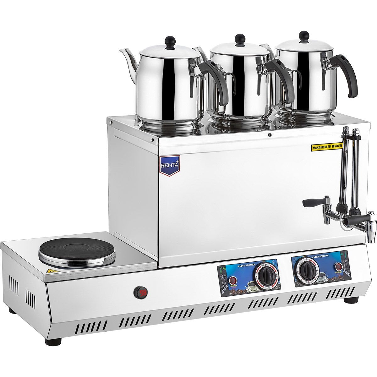 ÇAY KAZANI 55  MODEL 3  DEMLIKLI