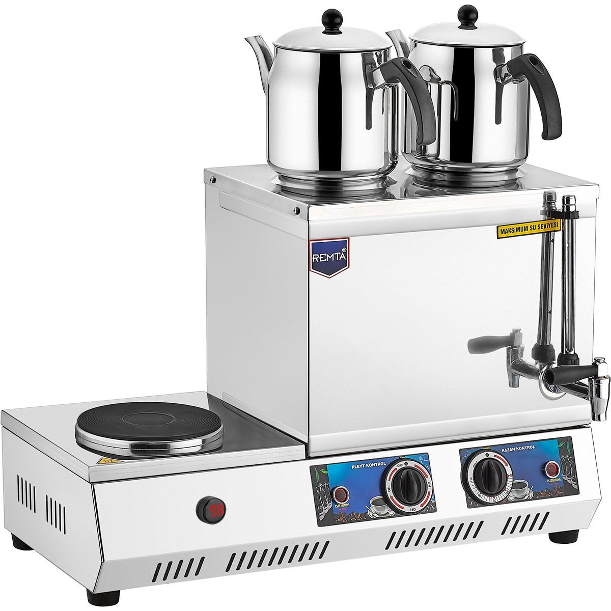 ÇAY KAZANI 40 MODEL 2 DEMLIKLI